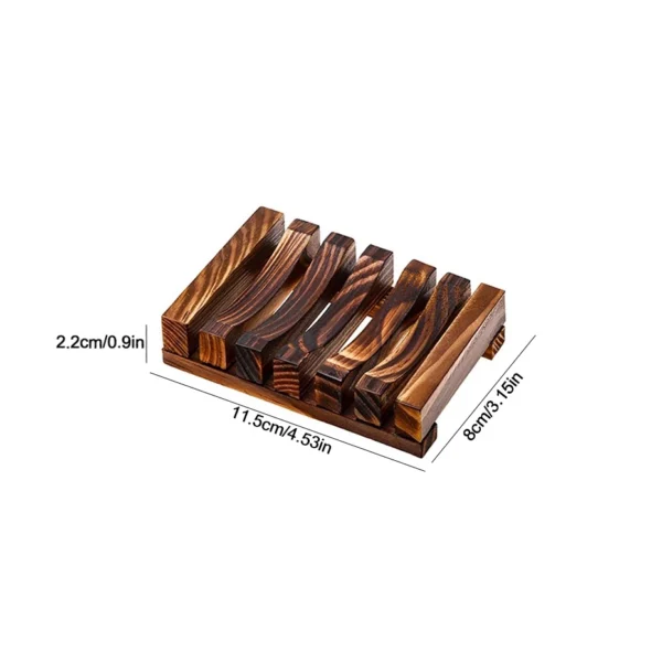 Soap Box Natural Bamboo Dishes Bath Soap Holder
