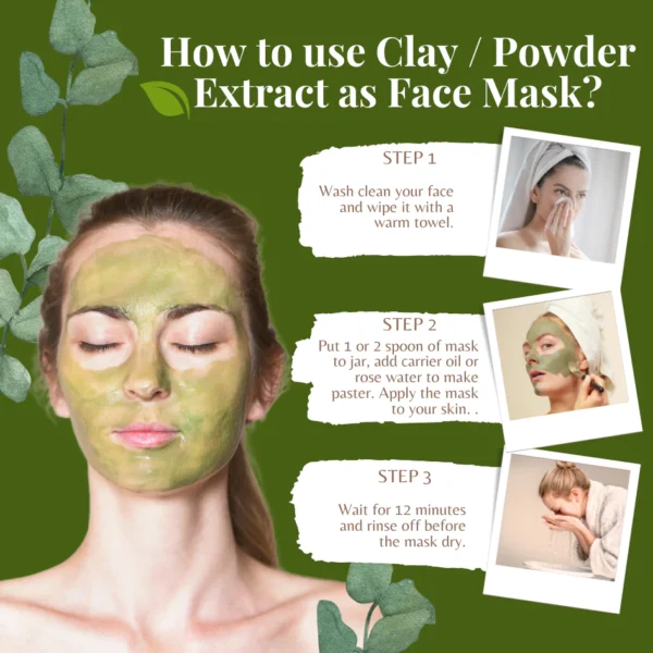 my-11134207-7r98q-m019e6ojf68w9d.webp Natural Clay Powder Powder Extract 100G For DIY Soap Making Face Mask Powder