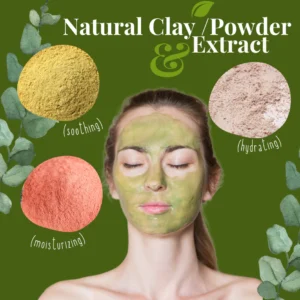 Natural Clay Powder Powder Extract 100G For DIY Soap Making Face Mask Powder