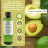 Natural Avocado Oil Refined For Soap Making Facial Oil Body Oil Carrier Oil