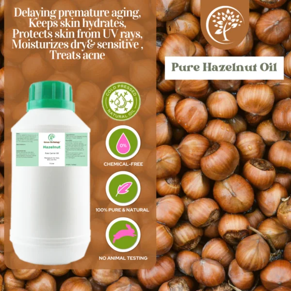 my-11134207-7rash-m29qarrxm5kt3f.webp Cold Pressed Hazelnut Oil For Soap Making Facial Oil Body Oil Carrier Oil