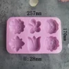 Tulips Flower Silicone Soap Mold