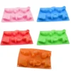 Footprint Bear Shape Silicone Soap Mold